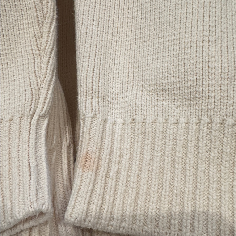 REFORMATION Brooklyn Cotton Polo Sweater M - Picture 6 of 6